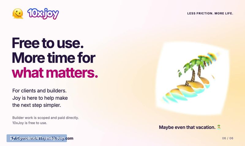 10xJoy, screenshot 2