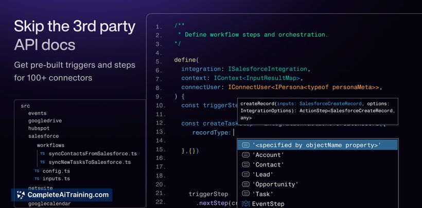 ActionKit, screenshot 2