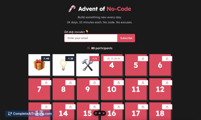 Advent of No-Code 2024