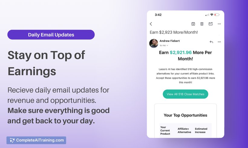 Affiliate+ From Lasso