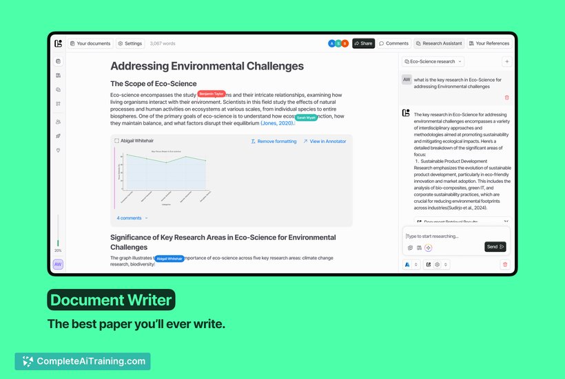 Afforai, screenshot 2