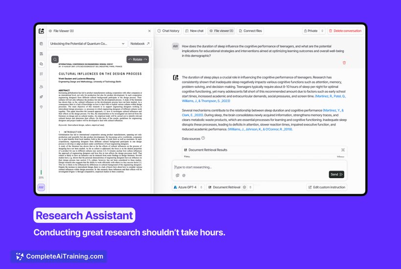 Afforai, screenshot 3