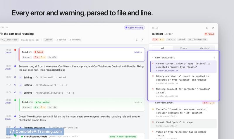 Agent Activity, screenshot 7