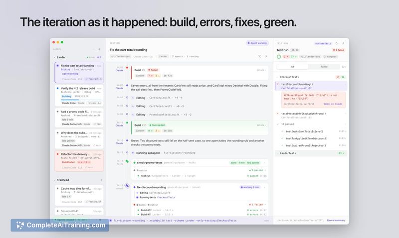 Agent Activity, screenshot 8