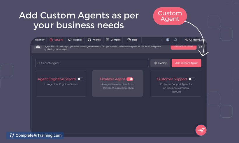 Agent M - Powered by Floatbot.AI