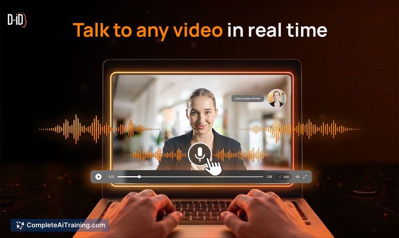 Agentic videos by D-ID, screenshot 4