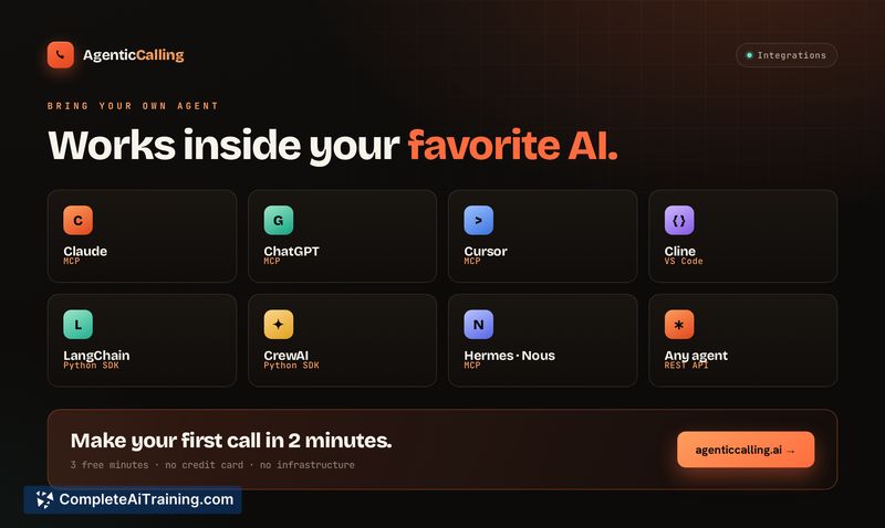 AgenticCalling AI, screenshot 2