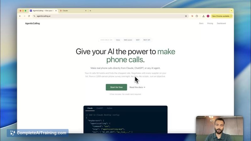 AgenticCalling AI, screenshot 6
