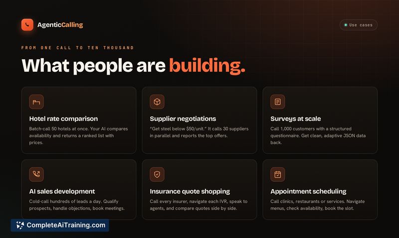 AgenticCalling AI, screenshot 7