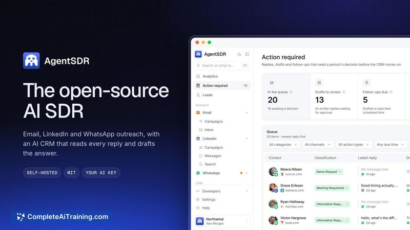 AgentSDR, screenshot 12