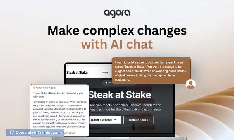 Agora Store Builder, screenshot 3