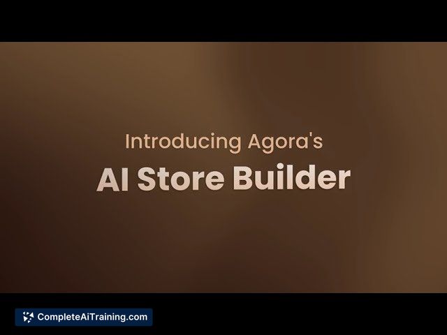 Agora Store Builder, screenshot 4