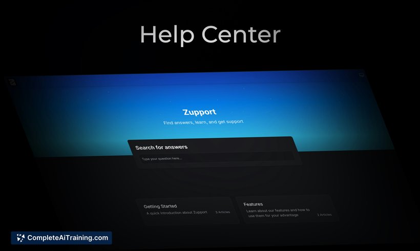 AI Actions & Unlimited Seats by Zupport screenshot 1