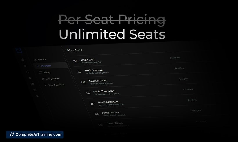 AI Actions & Unlimited Seats by Zupport screenshot 4