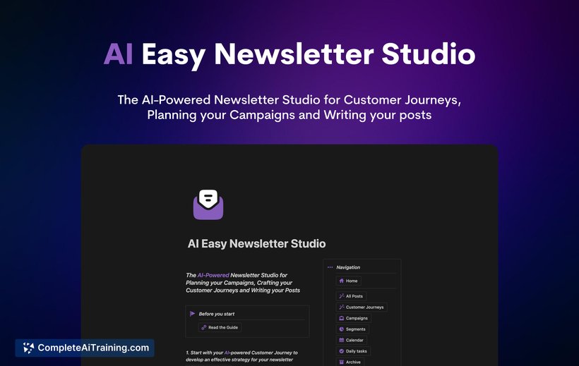 AI Easy Newsletter Studio, screenshot 2