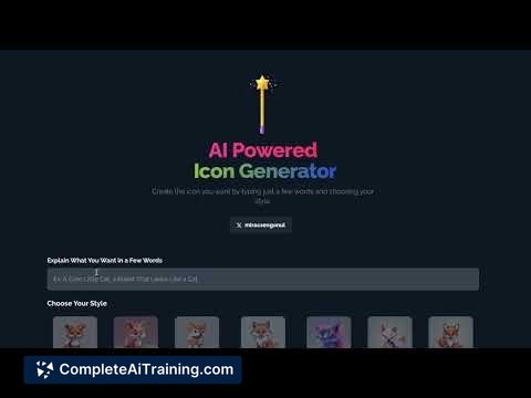 AI Icon Generator for Apps
