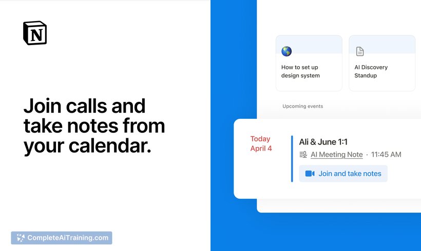 AI Meeting Notes by Notion