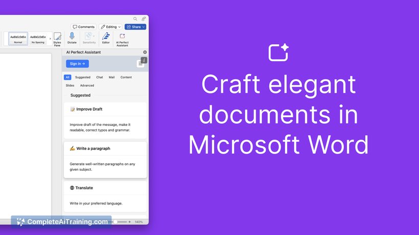 AI Perfect Assistant - GPT for Office365