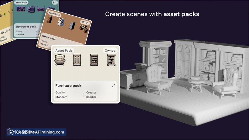 AI-powered 3D Marketplace, screenshot 2