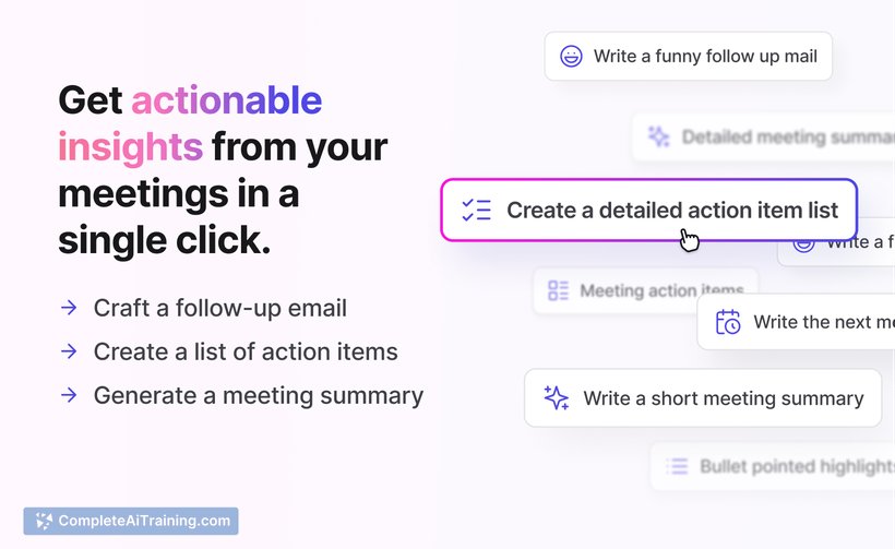 AI-Powered Meeting Notes