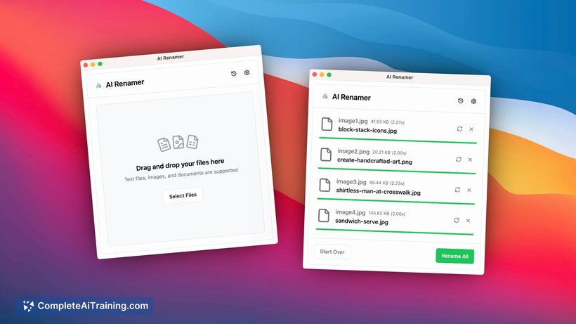 AI Renamer, screenshot 2