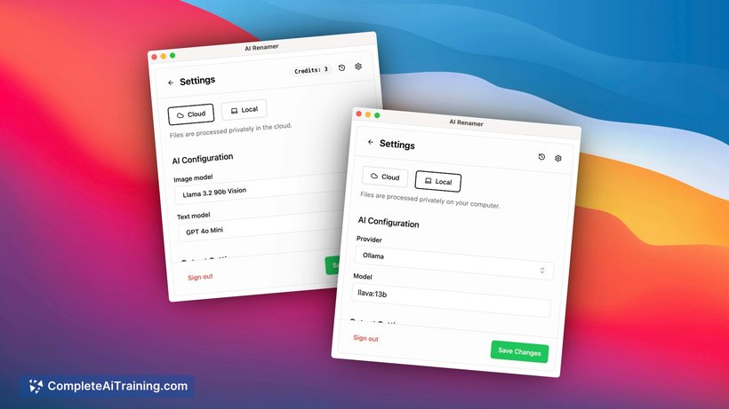 AI Renamer, screenshot 3