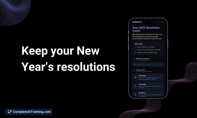AI Resolution Coach
