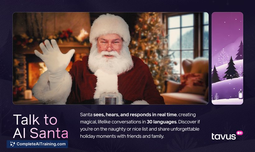 AI Santa by Tavus, screenshot 3