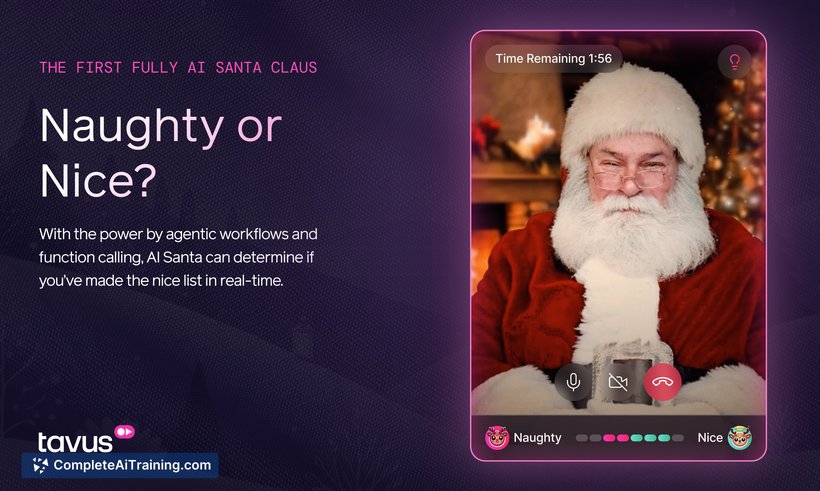 AI Santa by Tavus, screenshot 4