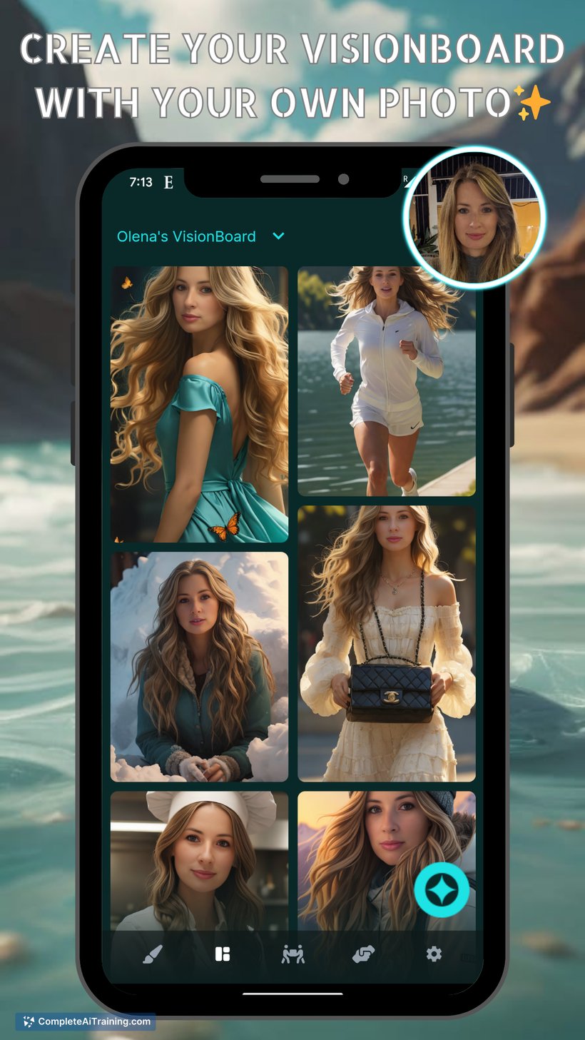 AI VisionBoard, screenshot 4