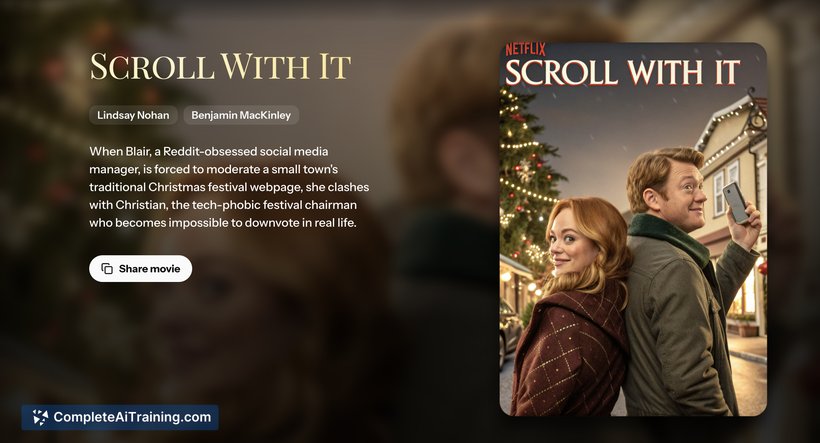 AI xmas movie generator