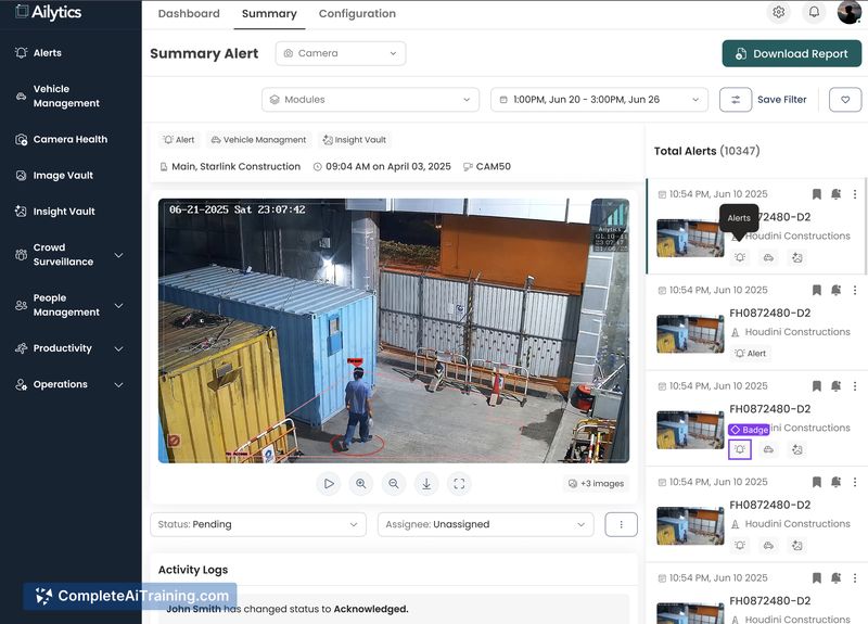 Ailytics, screenshot 5