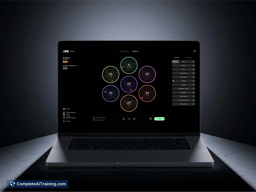 Aimi Sync, screenshot 2