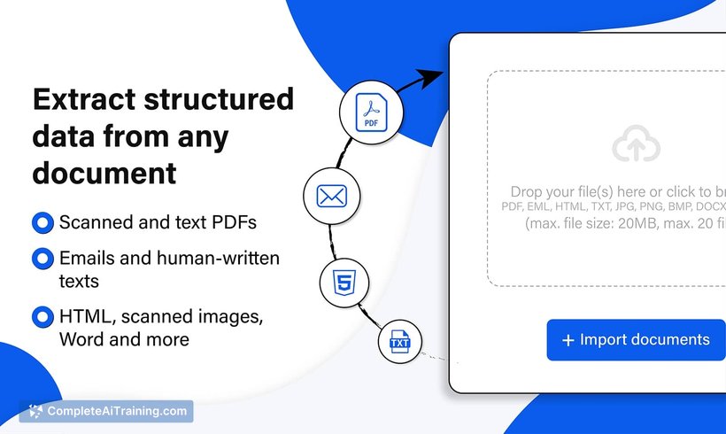 Airparser, screenshot 2