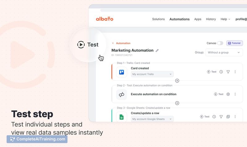 Albato AI, screenshot 7