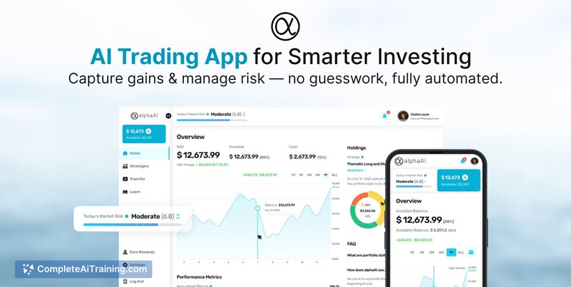 alphaAI Capital, screenshot 3