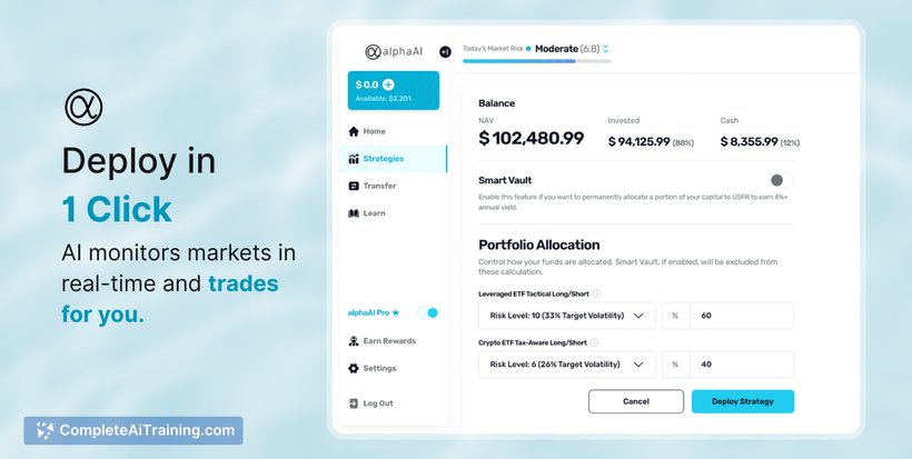 alphaAI Capital, screenshot 4