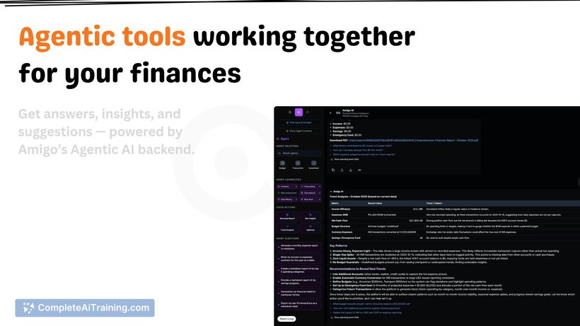 Amigo AI, screenshot 4