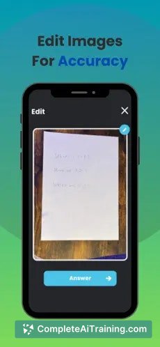 Answer Lens, screenshot 2