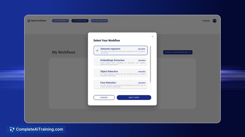 ApertureDB Multimodal AI Workflows