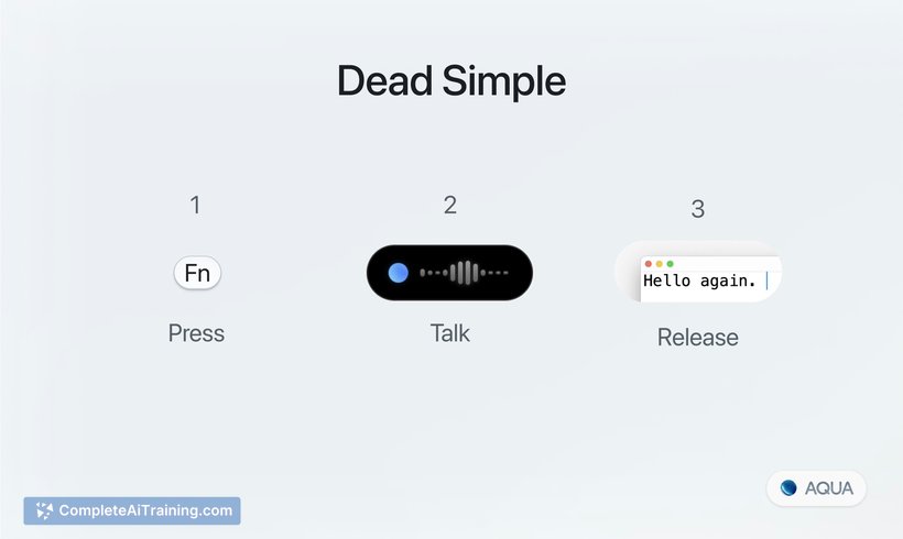 Aqua Voice, screenshot 2