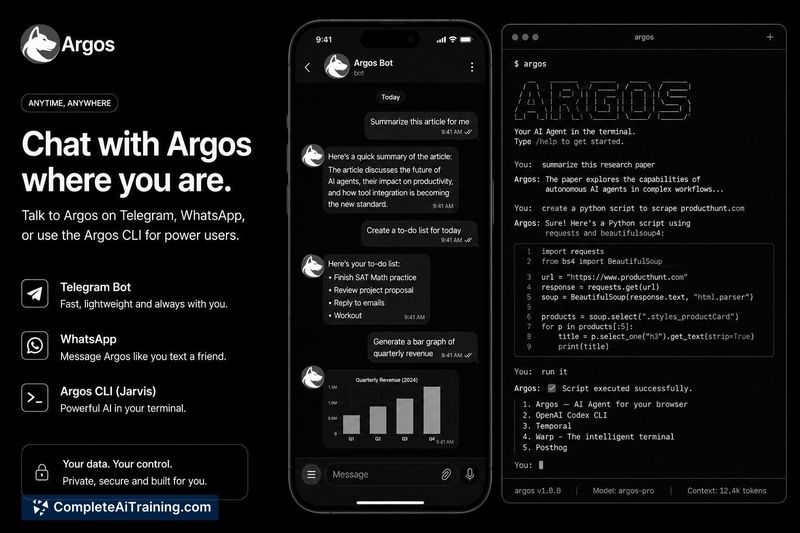 Argos, screenshot 3