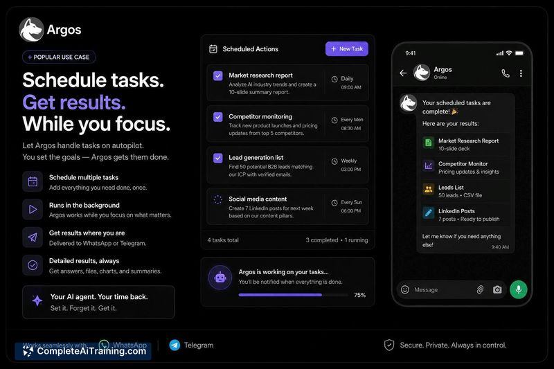 Argos, screenshot 6