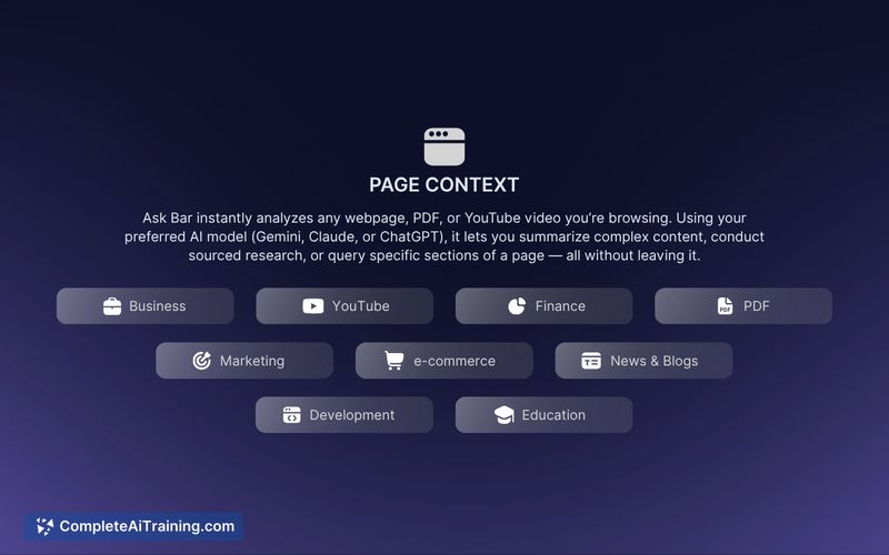 Ask Bar: AI Answers on Every Page