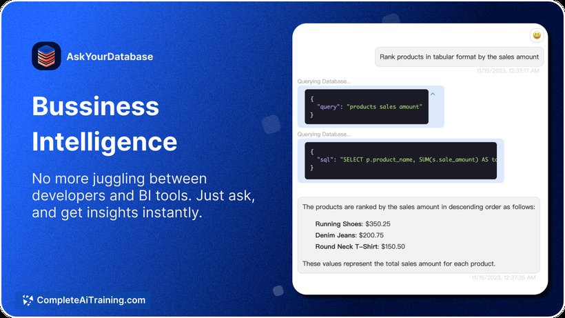 AskYourDatabase Desktop