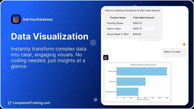 AskYourDatabase Desktop, screenshot 5