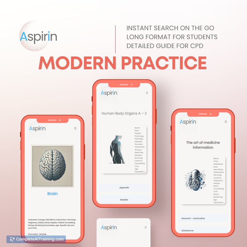 Aspirin AI, screenshot 5
