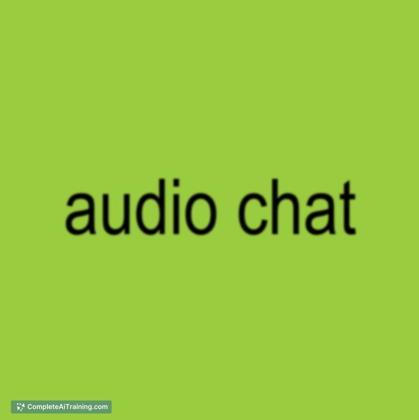 Audio Chat