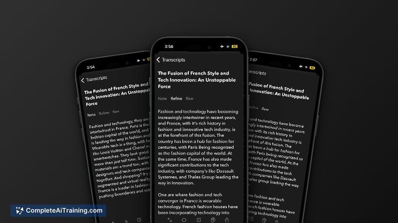 Audio Writer (iOS)