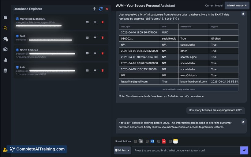 AUM, screenshot 4